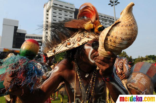 Foto : Semarak kemeriahan Karnaval Anak Kreatif Indonesia 