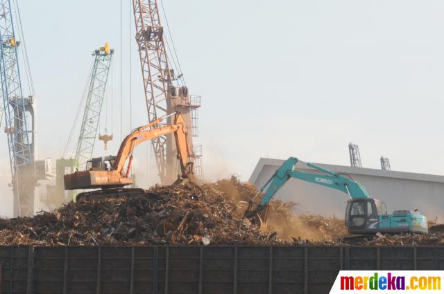 Foto Limbah besi tua di Tanjung Priok ancam kesehatan 