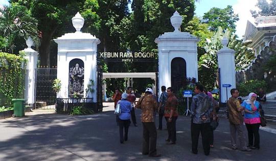 Sejenak rileks di rimbunnya Kebun Raya Bogor