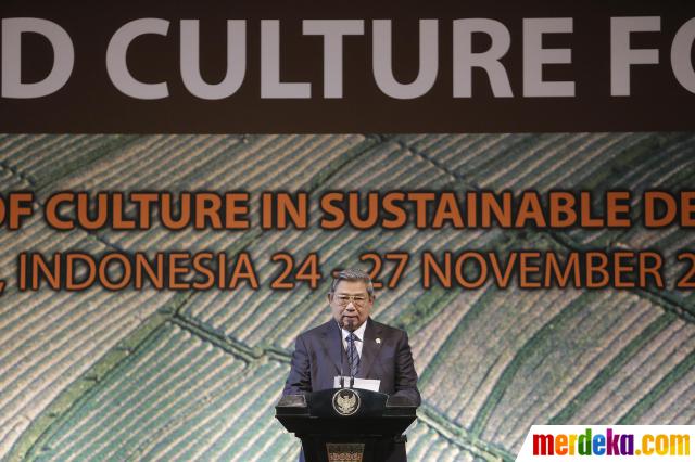 Foto : Presiden SBY resmikan pembukaan WCF di Bali 