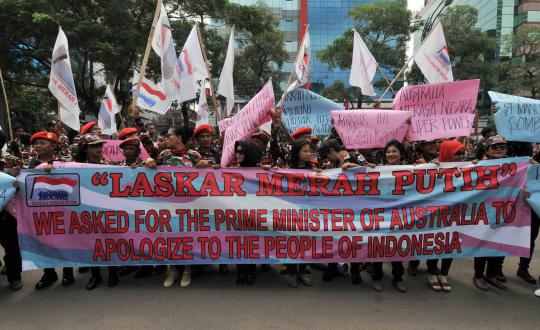 Laskar Merah Putih tuntut Tony Abbott minta maaf ke Indonesia