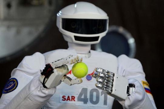 Kecanggihan SAR-401, robot humanoid luar angkasa Rusia