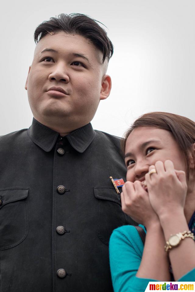 Foto Pria Hong Kong ini ngaku mirip Pemimpin Korea Utara 