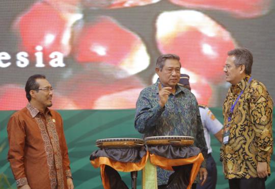 Presiden SBY buka IPOC di Bandung