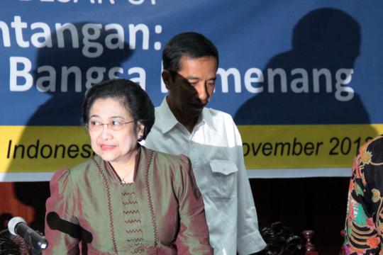 Kuliah umum Jokowi dan Megawati di Kampus UI Salemba