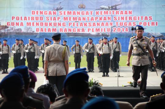 Kapolri pimpin apel HUT Pol Airud ke-63 di Pondok Cabe