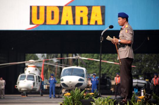 Kapolri pimpin apel HUT Pol Airud ke-63 di Pondok Cabe