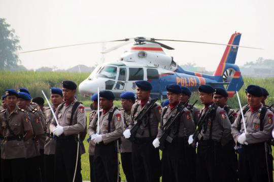 Kapolri pimpin apel HUT Pol Airud ke-63 di Pondok Cabe