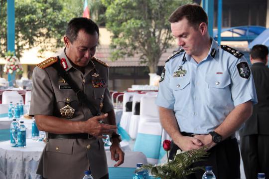 Kapolri pimpin apel HUT Pol Airud ke-63 di Pondok Cabe