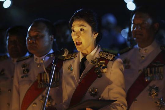 Kemeriahan Thailand di perayaan HUT Raja Bhumibol Adulyadej