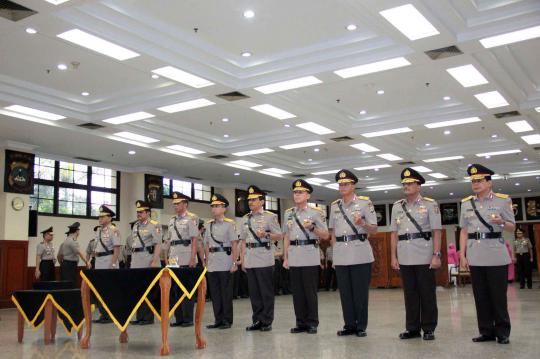 Kapolri Sutarman lantik Kabareskrim Polri dan Kapolda Jabar