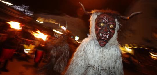 Hantu-hantu musim dingin gentayangan di Austria