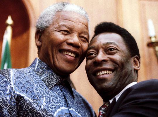 Keakraban Nelson Mandela di dunia olahraga