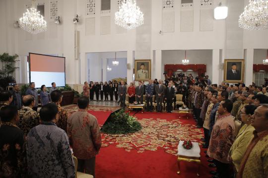 Peringatan Hari Antikorupsi dan HAM di Istana Negara