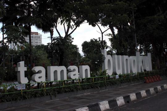Ini Taman Bungkul Surabaya, taman terbaik di Asia