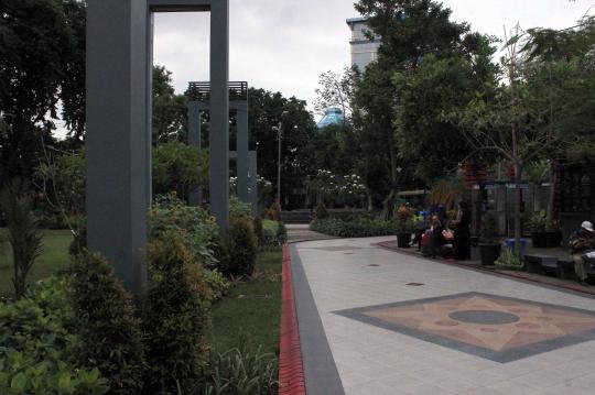 Ini Taman Bungkul Surabaya, taman terbaik di Asia