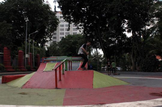 Ini Taman Bungkul Surabaya, taman terbaik di Asia