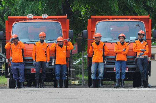 Jokowi nyopir truk sampah