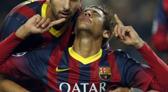 Hattrick Neymar, Barca pesta gol di Camp Nou