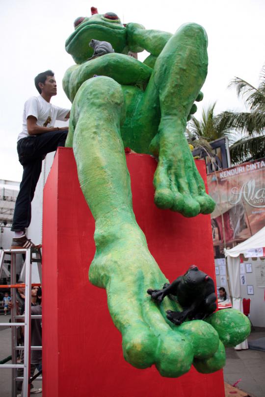 Keragaman karya seni anak bangsa di Festival Cikini