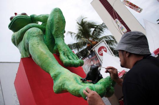 Keragaman karya seni anak bangsa di Festival Cikini