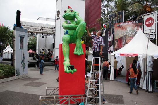 Keragaman karya seni anak bangsa di Festival Cikini