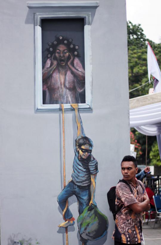 Keragaman karya seni anak bangsa di Festival Cikini