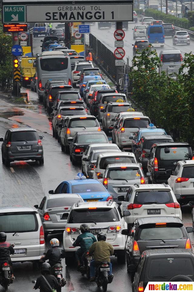 Foto Gerbang Tol  Semanggi 1 ditutup  pekan depan merdeka com