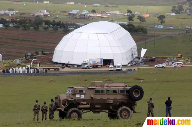 Foto Upacara Pemakaman Nelson Mandela Di Qunu Afrika Selatan Merdeka Com