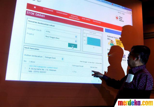 Foto : PMI luncurkan sistem online "Ayo Donor" dan 