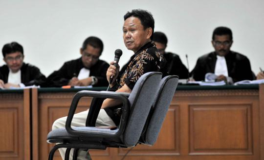 Wafid jadi saksi di sidang Dedi Kusdinar