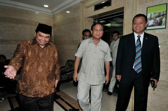 Pertemuan tertutup Prabowo dan PBNU bahas tabung haji