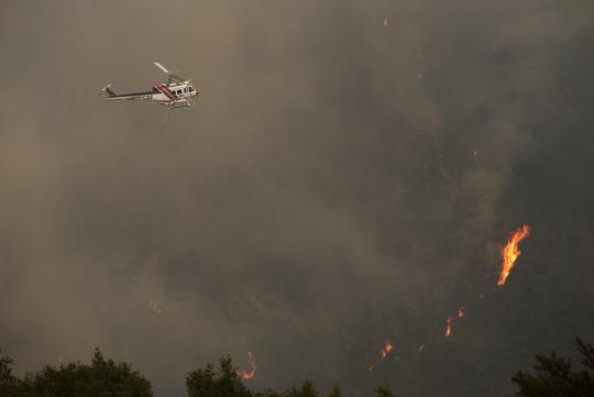 Kebakaran kembali melahap lahan hutan California