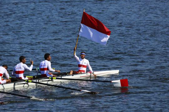 Mengintip perjuangan atlet Indonesia di SEA Games 2013 Myanmar
