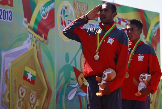 Mengintip perjuangan atlet Indonesia di SEA Games 2013 Myanmar