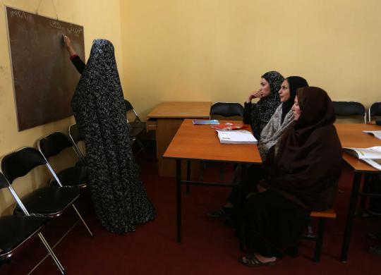 Mengintip aktivitas napi wanita Afghanistan di Penjara Herat