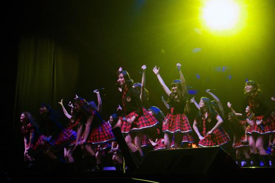 Melihat konser ulang tahun ke 2 idol grup JKT48