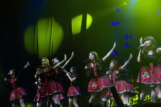 Melihat konser ulang tahun ke 2 idol grup JKT48