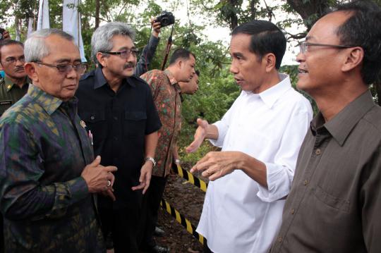 Jokowi dan Menteri PU canangkan proyek normalisasi Ciliwung