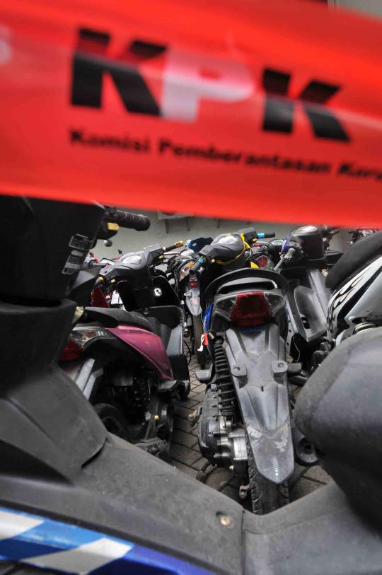 31 Sepeda motor hasil pencucian uang Akil Mochtar disita KPK