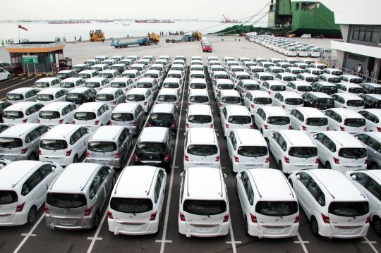 Volume ekspor mobil dari Indonesia terus meningkat