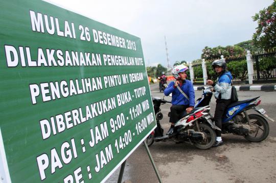 Penutupan jalur M1 Bandara Soekarno-Hatta berlaku mulai hari ini