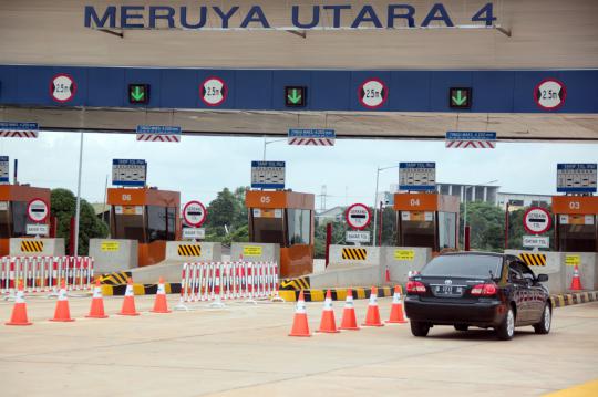 Uji coba jalan tol JORR W2 Kebon Jeruk-Ciledug