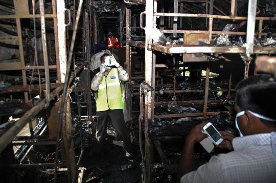 23 Penumpang tewas dalam insiden kebakaran kereta di India