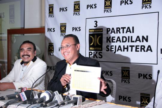 PKS umumkan hasil Pemilihan Raya kandidat Capres 2014