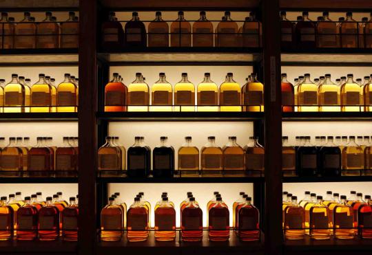 Menengok gudang penyimpanan wiski di pabrik Yamazaki Distillery