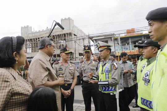 Mengikuti aktivitas Presiden SBY di sela-sela libur tahun baru