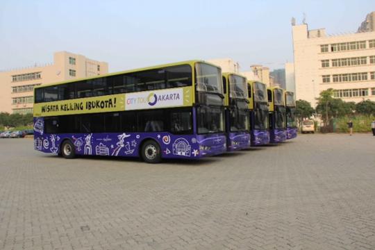Ini bus tingkat dari China yang siap layani wisatawan Ibu Kota