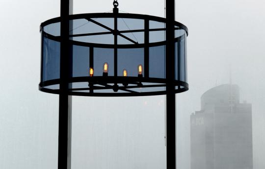 Kabut tebal selimuti Ibu Kota