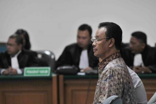 Sidang perdana Hambit Bintih terkait suap Pilkada Gunung Mas